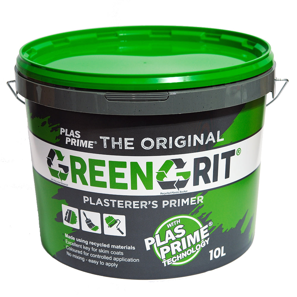 Plasprime Green Grit 10L Plasterers Primer