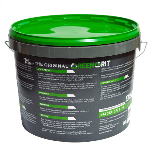 Plasprime Green Grit 10L Plasterers Primer