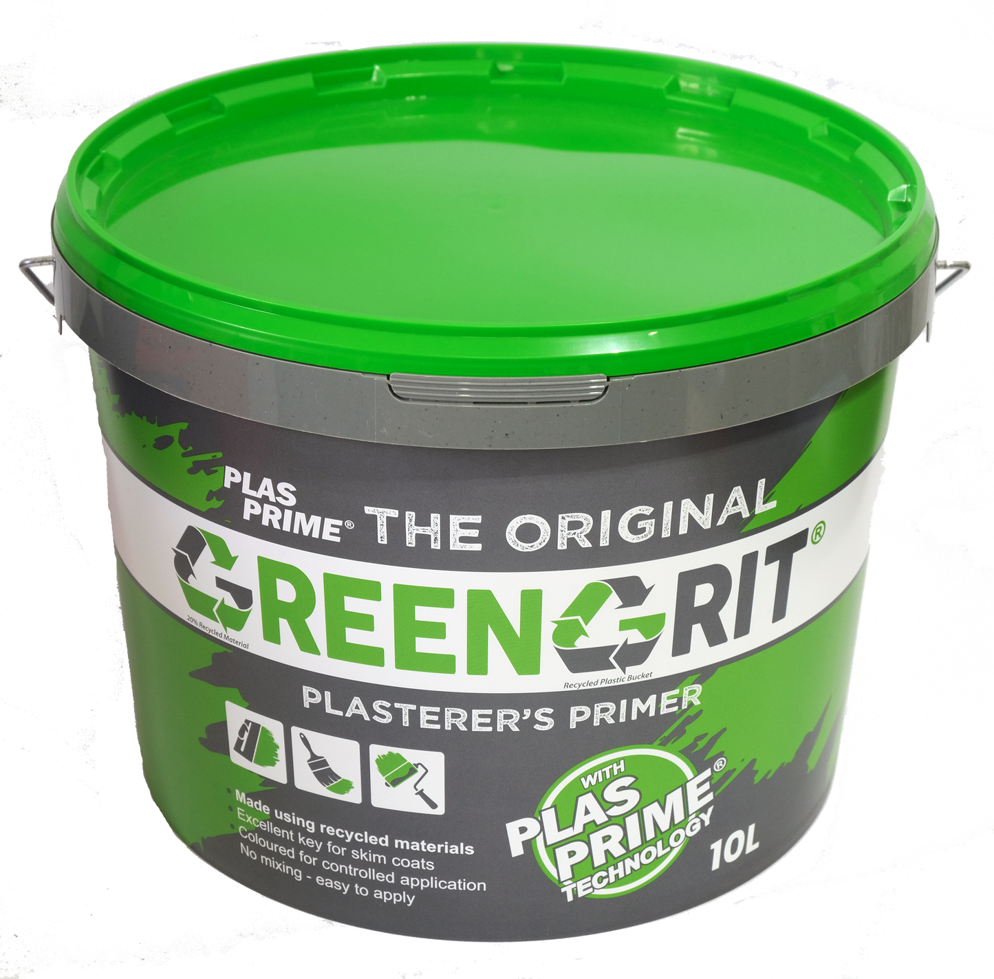 Plasprime Green Grit 10L Plasterers Primer