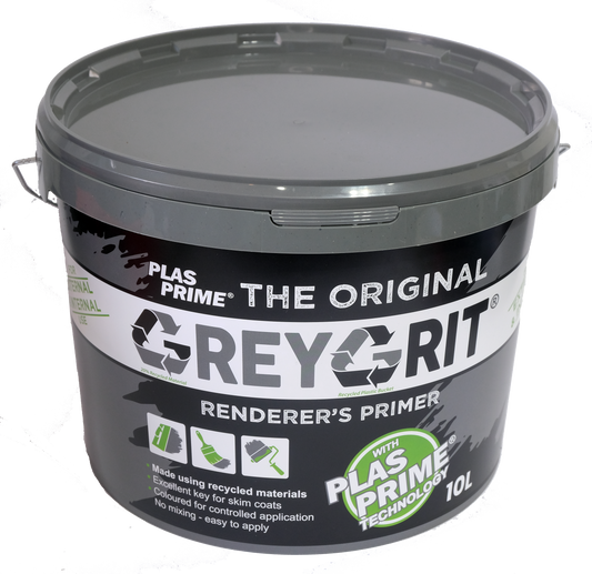 Plasprime Grey Grit 10L Renderers Primer