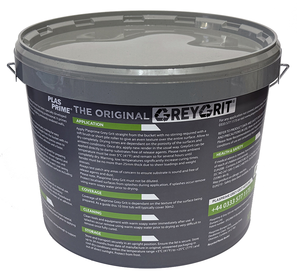 Plasprime Grey Grit 10L Renderers Primer