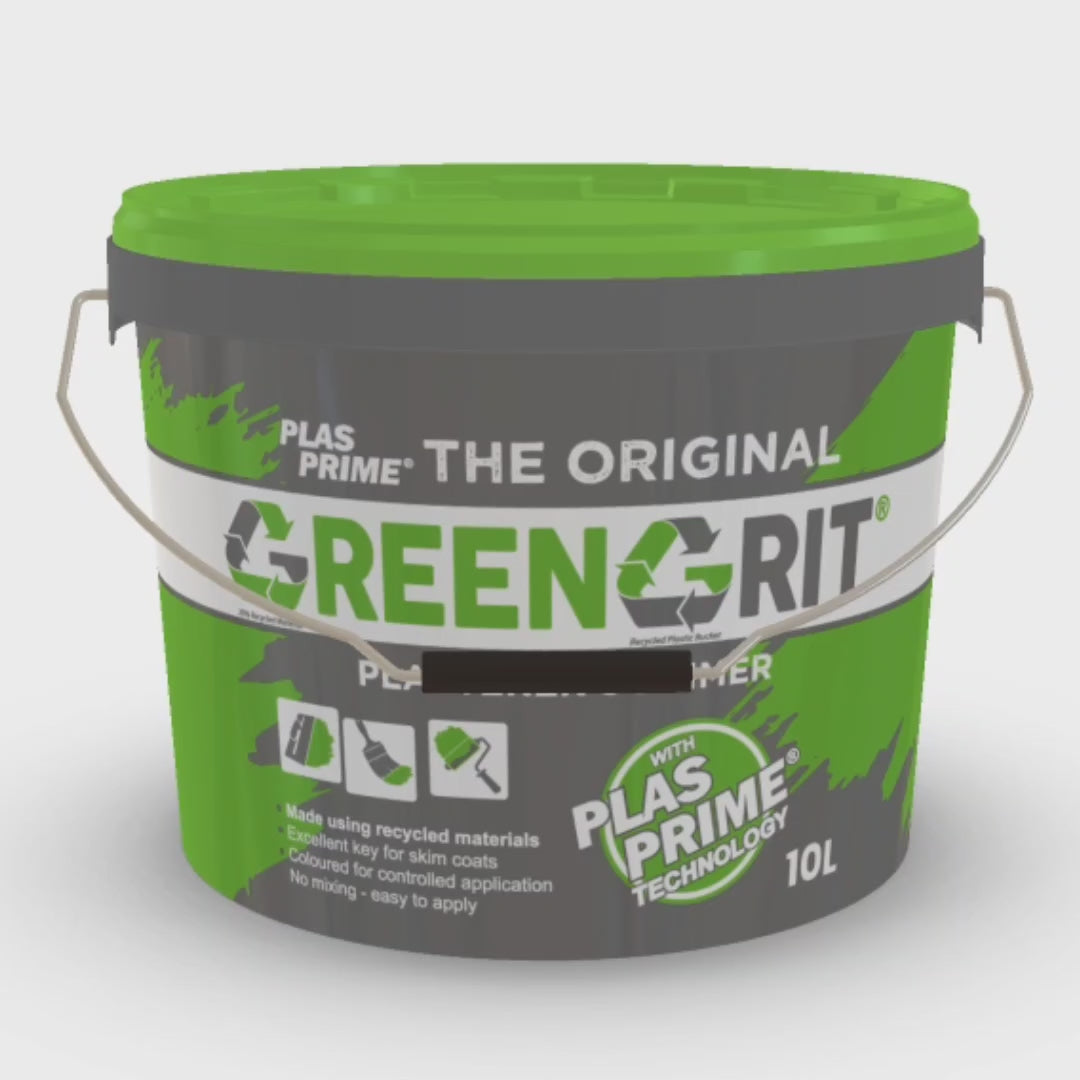 Plasprime Green Grit 10L Plasterers Primer